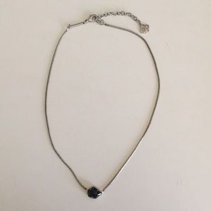 Black stone Kendra Scott necklace